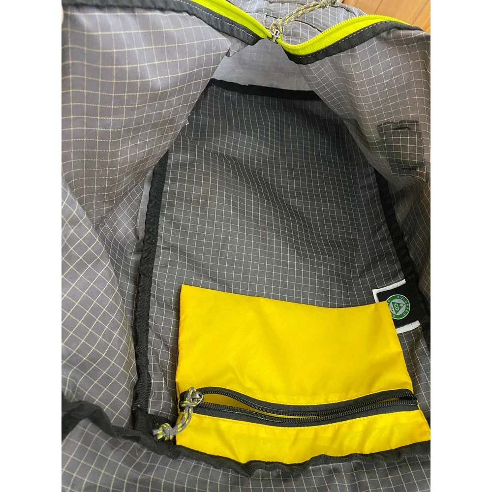 Mountainsmith Scream 20L Backpack Grey Yellow Robic Nylon Roll Top Daypack